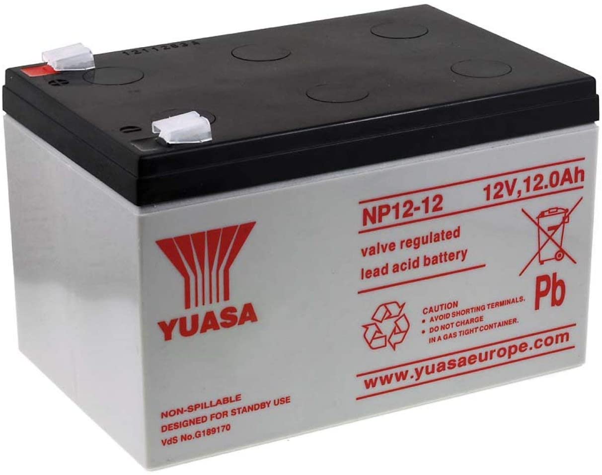 Yuasa Np12 12 12v 12ah Energolukss 2811